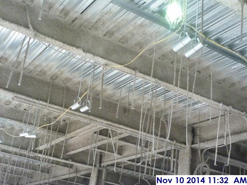 Installed hangers at the 2nd Floor for the piping Facing North-West (800x600)